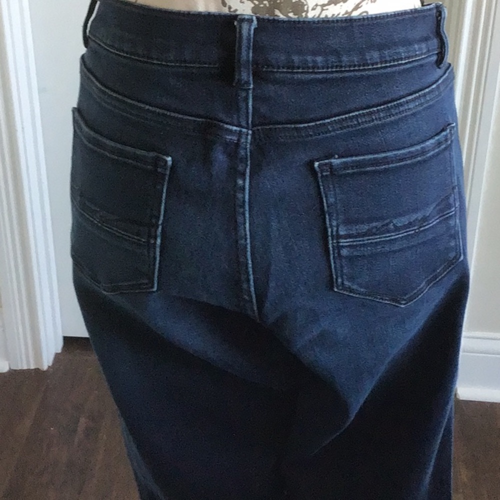 New York & Co. Soho Women's Deep Blue Skinny Jeans sz 10 - Picture 4 of 10